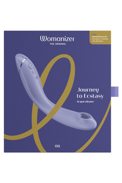 Стимулятор G-точки Womanizer OG c технологией Pleasure Air и вибрацией