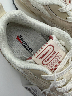 Женские кроссовки цвет "бежевый/белый/розовый" арт. 7W126L25-5