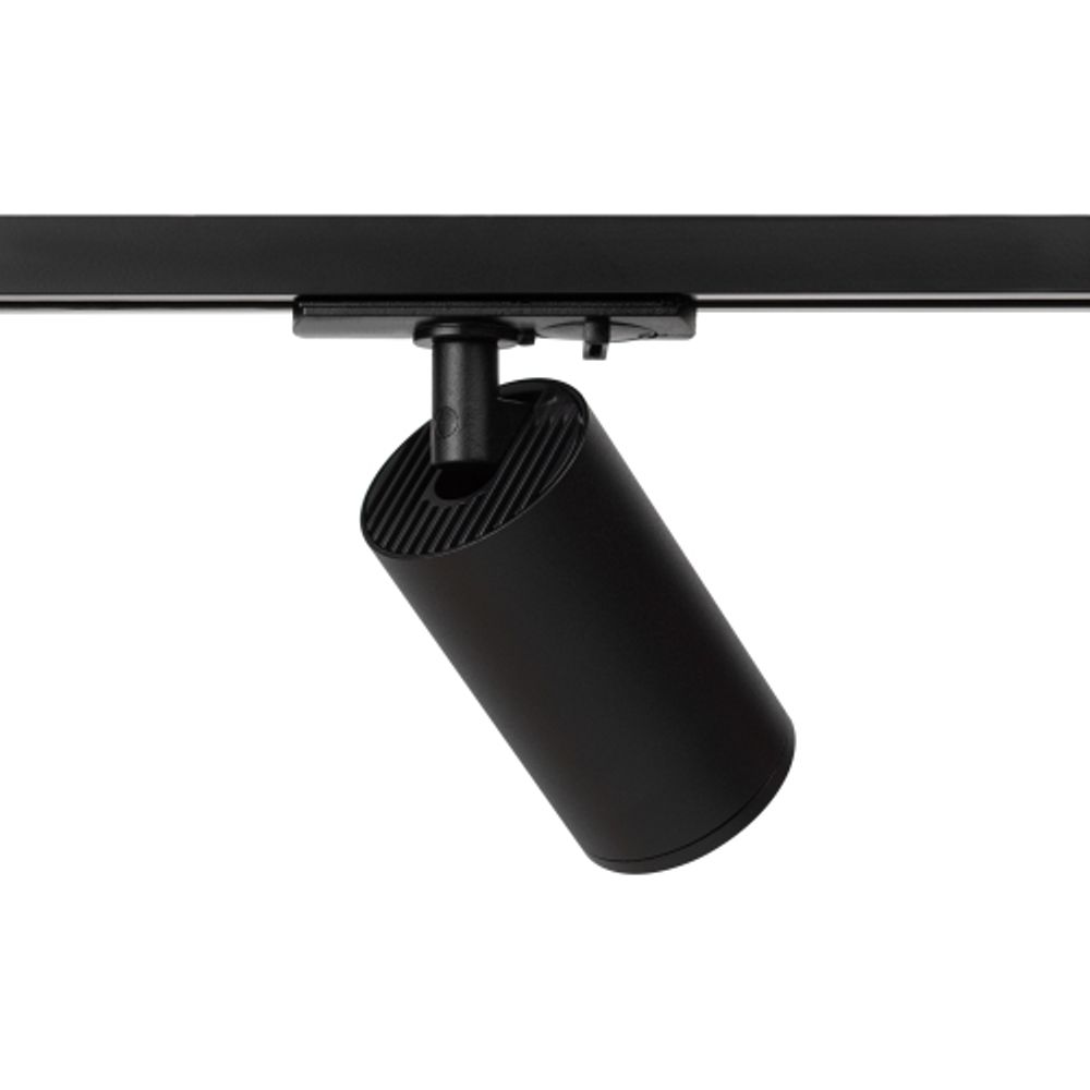 Трековый светильник однофазный ЭРА TR39-GU10 BK под лампу MR16 черный | Однофазные светильники под лампу