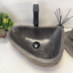 Раковина из речного камня RS-63684 (46*35*15) 0122