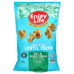 Enjoy Life Foods, Легкие и воздушные чечевичные чипсы, со вкусом укропа и сметаны, 113 г (4 унции)