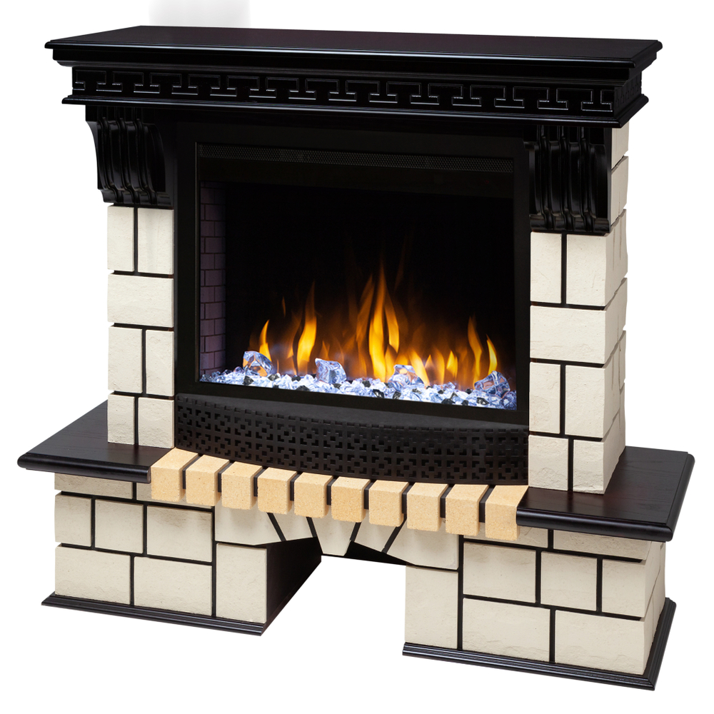 Каминокомплект Real Flame Stone 25/25,5 AO с очагом Saphir 25,5