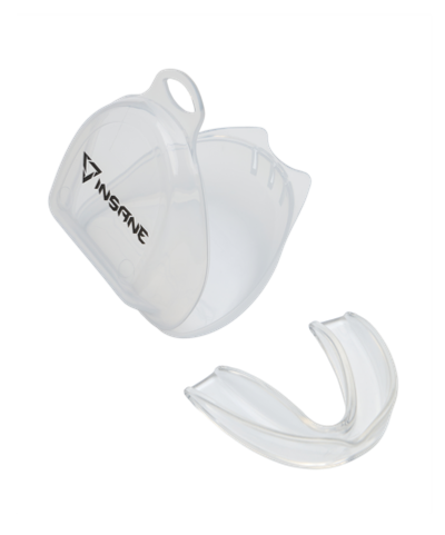 Капа 1-челюстная LION, ЭВА, прозрачный, с футляром, взрослый