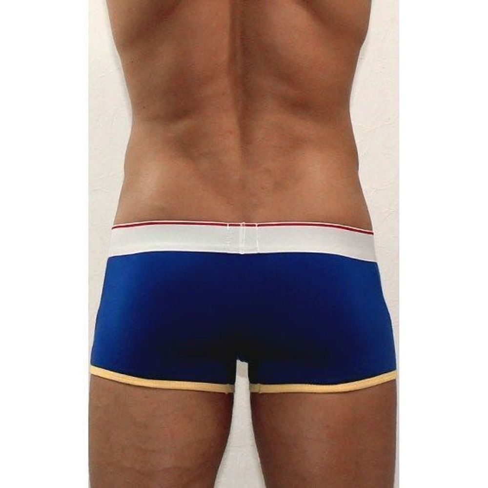 Мужские трусы боксеры синие Lacoste Blue