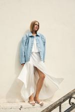 Джинсовая куртка IF SUMMER NOT Light Blue