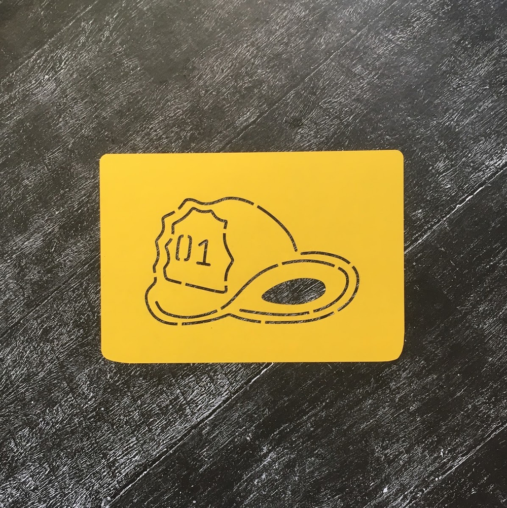 Каска №1 пожарная