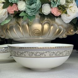 Lenardi 145-376 Набор из 6 салатников 18см. ЭЛЕГАНТ в под.уп.(х6)Костяной фарфор