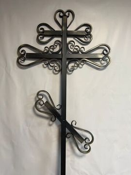 Металлический крест СОКОЛ