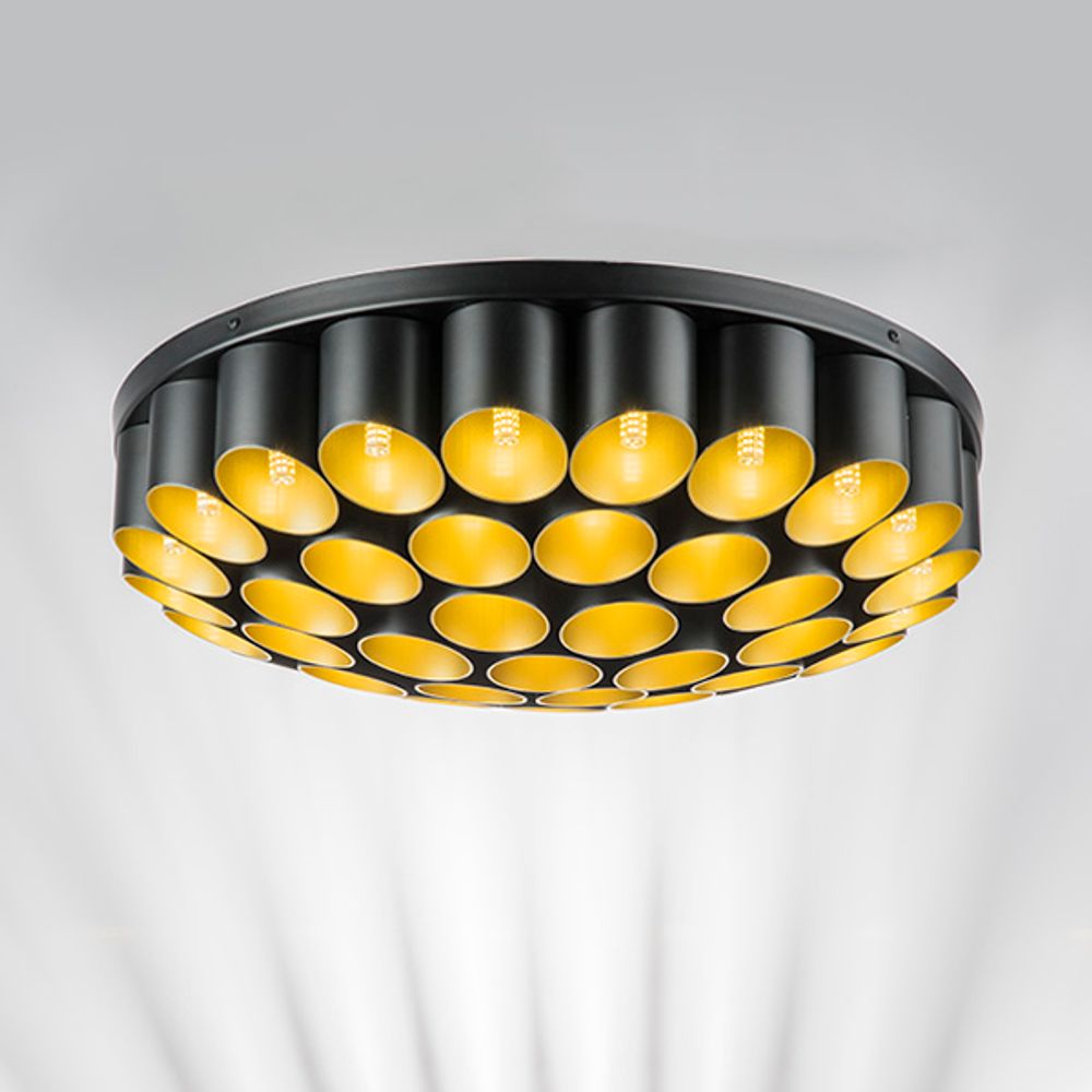 720407 Люстра SIENA 40х40W G9 ЧЕРНЫЙ/ЗОЛОТО