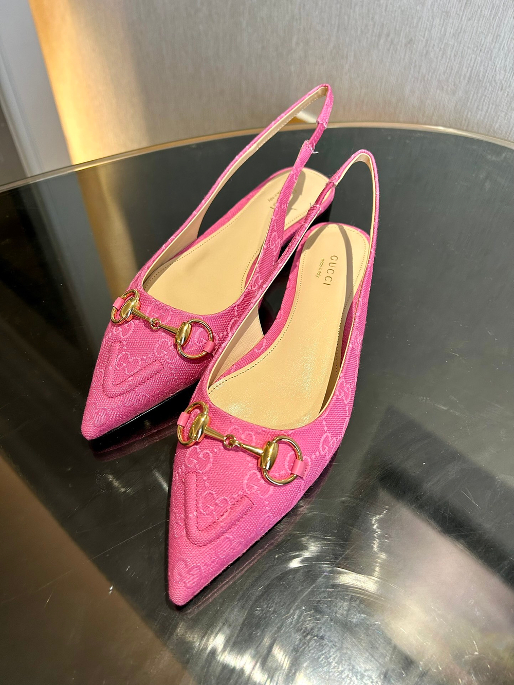 Gucci Slingback Ballet Flat