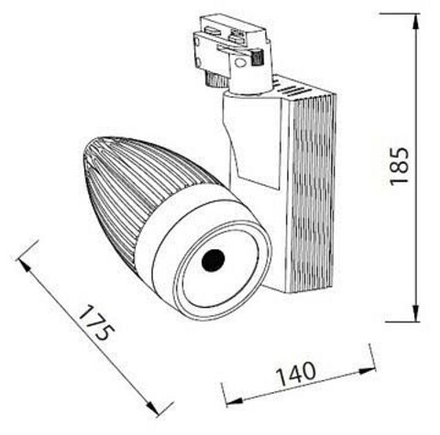 Светильник на штанге Horoz Electric 018-010 HRZ00000871