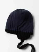 Шапка с завязками и снуд детская, осень