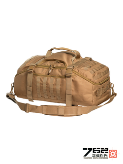 Сумка-рюкзак тактическая Tactica 7.62 Gear, 55 л (8825). Койот