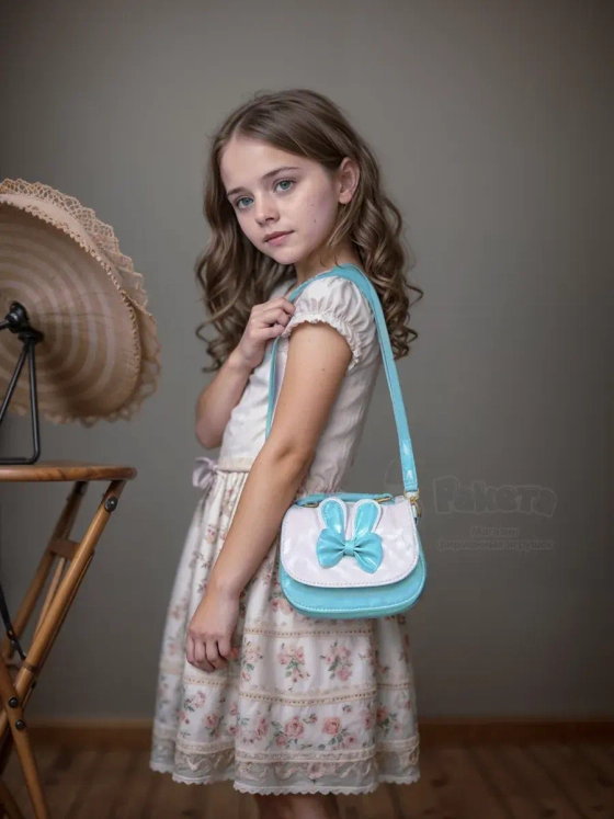 Сумка для девочки через плечо мини сумочка детская лето