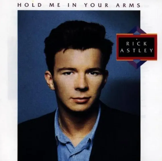 Rick Astley – Hold Me In Your Arms (Coloured Blue) LP