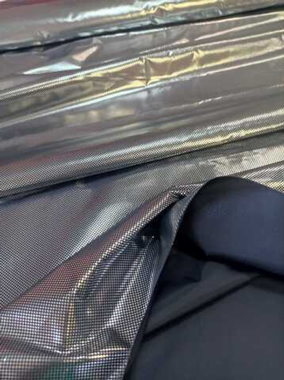 Подкладочная ткань (Омнихит). Цвет- Синий, 2м