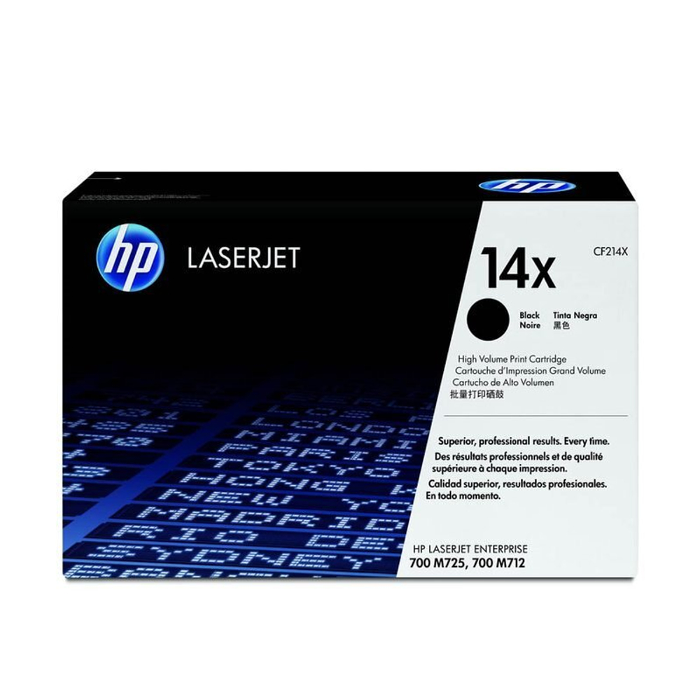 Картридж HP 14X (CF214X) для LaserJet M712/M725 (17.5K)