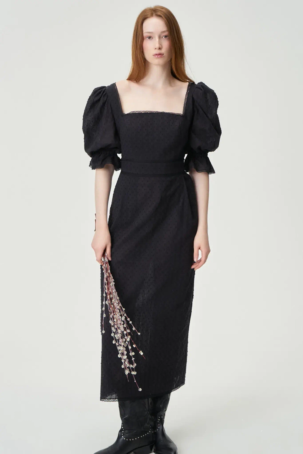 Платье Бэла черное