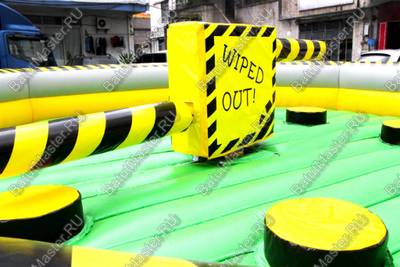 Батут для аттракциона "Увернись от палки" (Melt Down) 9*9*1.7 м