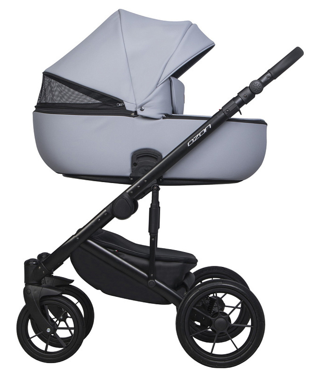 Детская коляска Riko Basic Ozon Pastel 3 в 1 04 серый