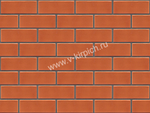 Кирпич лицевой Воротынский утолщенный красный, гладкий