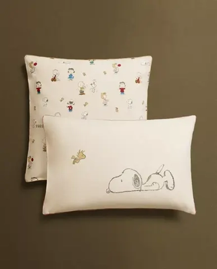 ZARA HOME НАВОЛОЧКА С ПРИНТОМ "CHILDREN'S PEANUTS™", РАЗНОЦВЕТНЫЙ