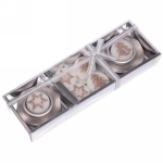 Набор свечей «Сказочный вечер» 25х8,5х3 см, шампань