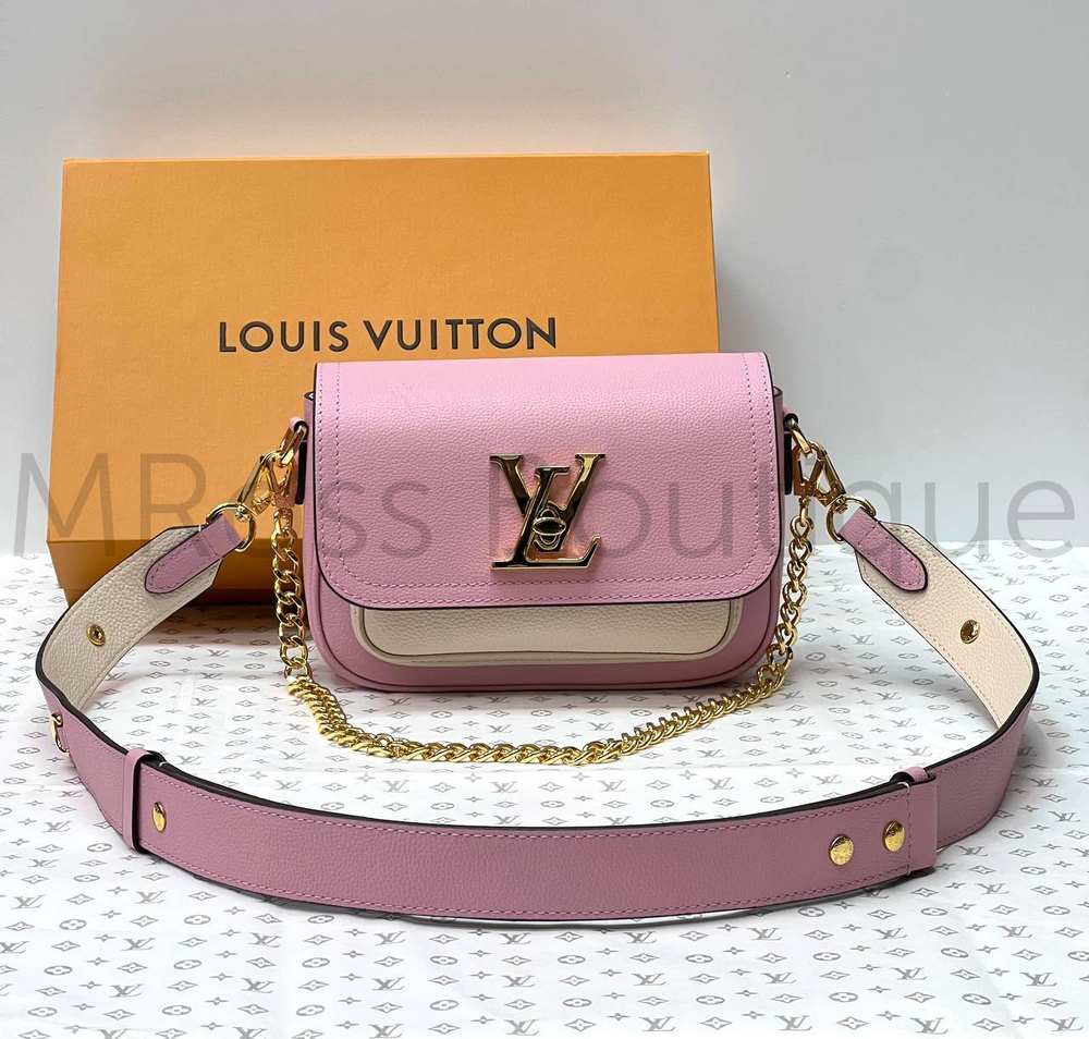 Сумка Lockme Tender Louis Vuitton Guimauve