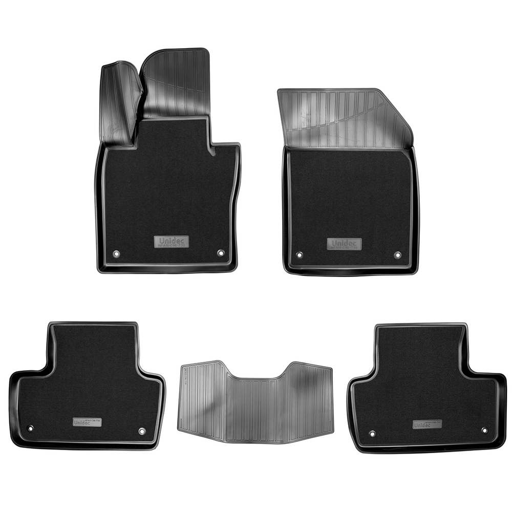 Ковры в салон Norplast/Unidec для Volvo XC60 II (2017-), арт.NPA11-C96-730-CM