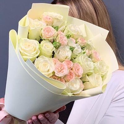 Букет "Умбрия" (Роза, Роза кустовая)