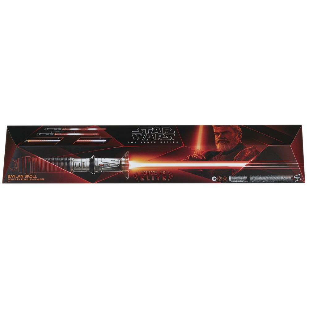 Hasbro STAR WARS The Black Series - Световой меч Baylan Skoll FX Elite Lightsaber G0701
