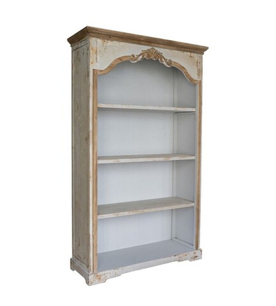 Шкаф книжный Прованс 120х45х210см Дерево, МДФ