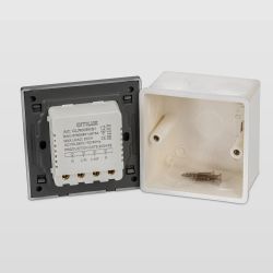 Citilux Скалли CLR005KS1 Встраиваемое реле с датчиком движения Графит