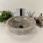 Раковина из мрамора Erozy Grey EM-64532 46*46*15 0186