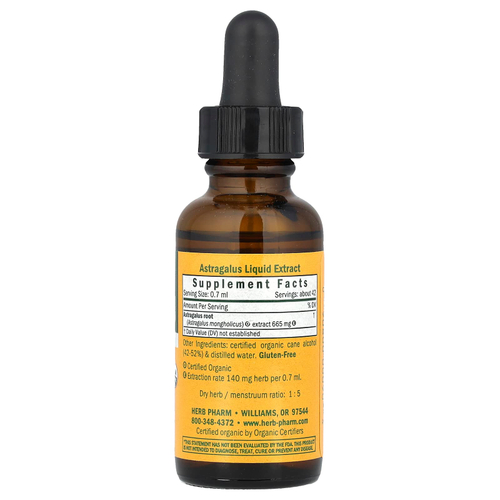 Herb Pharm, астрагал, 30 мл (1 жидк. унция)