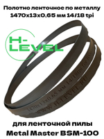 Пила ленточная по металлу М42 1470х13х0,65 мм 14/18 tpi для Metal Master BSM-100