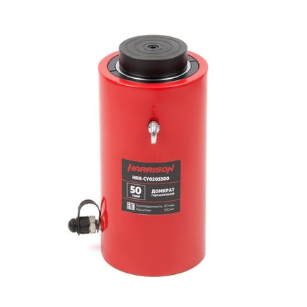 HRH-CY0205300 Гидравлический цилиндр (домкрат), многоступенчатый, однополостной 50 т, ход 300 мм