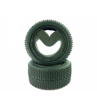 Задние шины со вставками для моделей Himoto E10XB, E10XBL