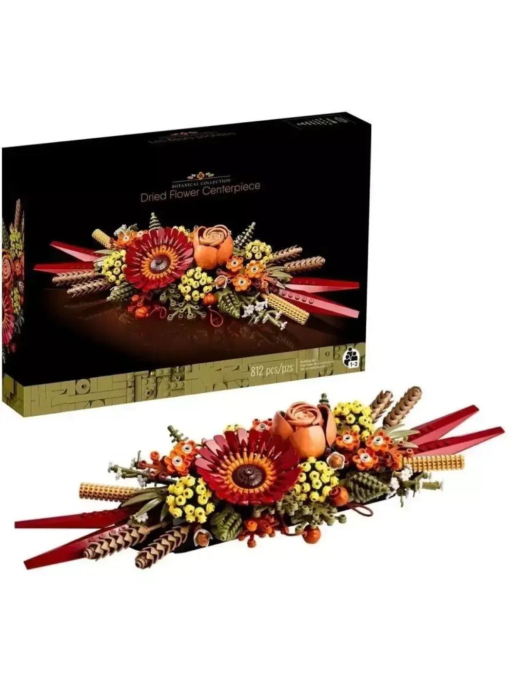 Конструктор Композиция из сухоцветов 812 деталей 99032