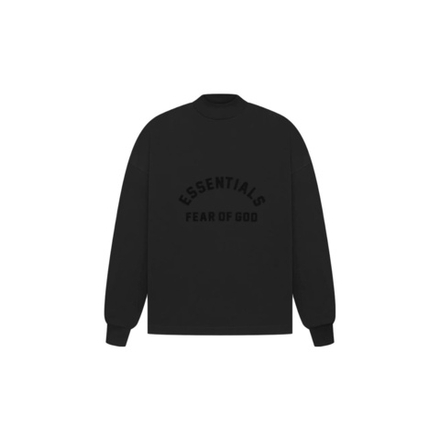 Худи Fear of God Essentials Tee  Jet Black, 125SP232016F