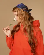 Худи Called a Garment  Wrap Женский оранжевый неон