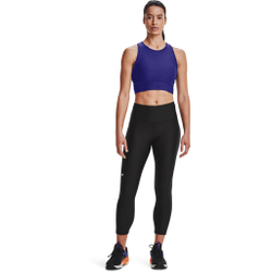 Женские теннисные брюки Under Armour Heatgear Hi Ankle Tight Women - Black