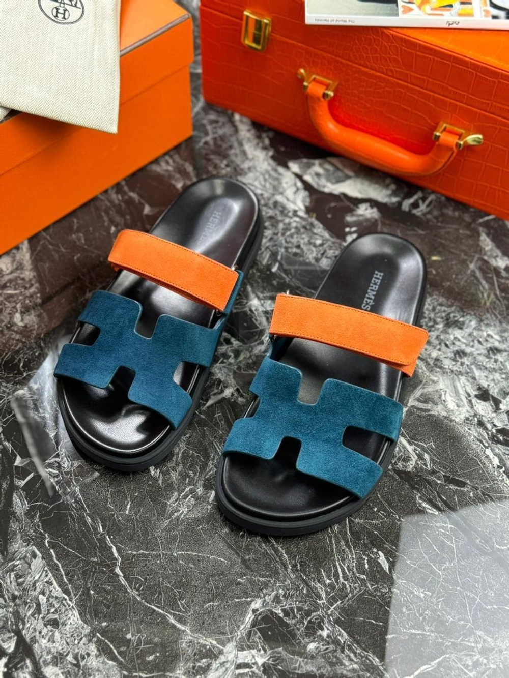 Шлепанцы Hermes