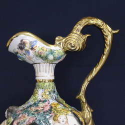 Винтаж: Фарфоровая мануфактура Capodimonte «Кувшин»