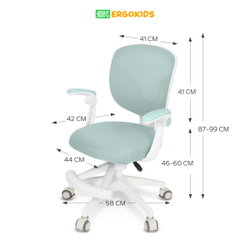 Стул для школьника Ergokids Soft Air Plus с подлокотниками