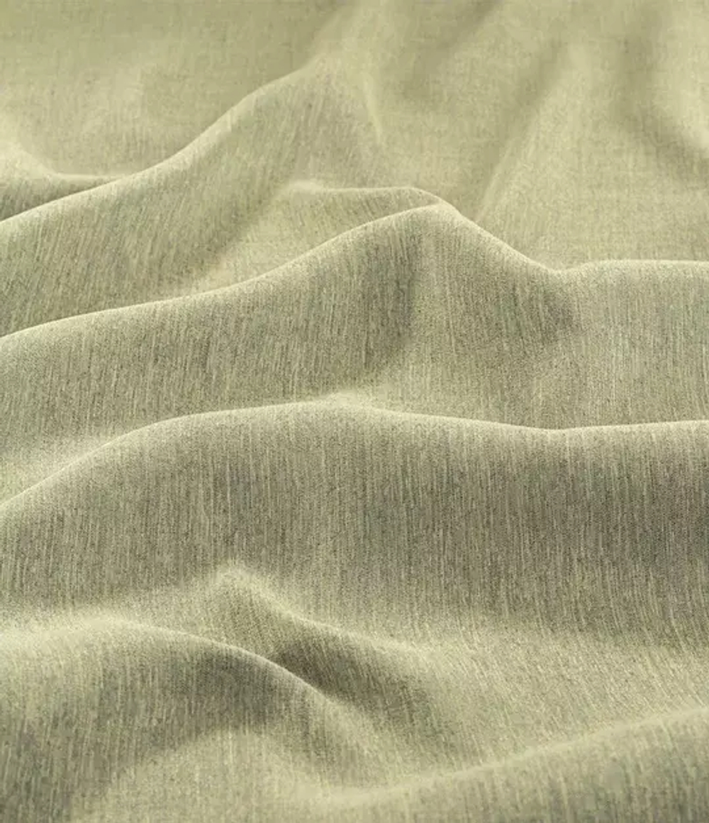 Ткань "Меланж" зеленый