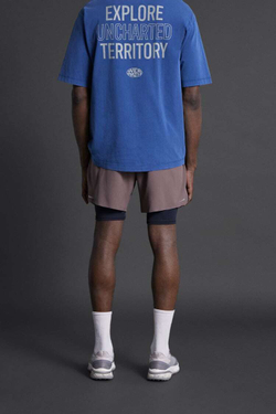 ZARA СПОРТИВНЫЕ ШОРТЫ 2-В-1, СВЕТЛО-ГРАНАТОВЫЙ