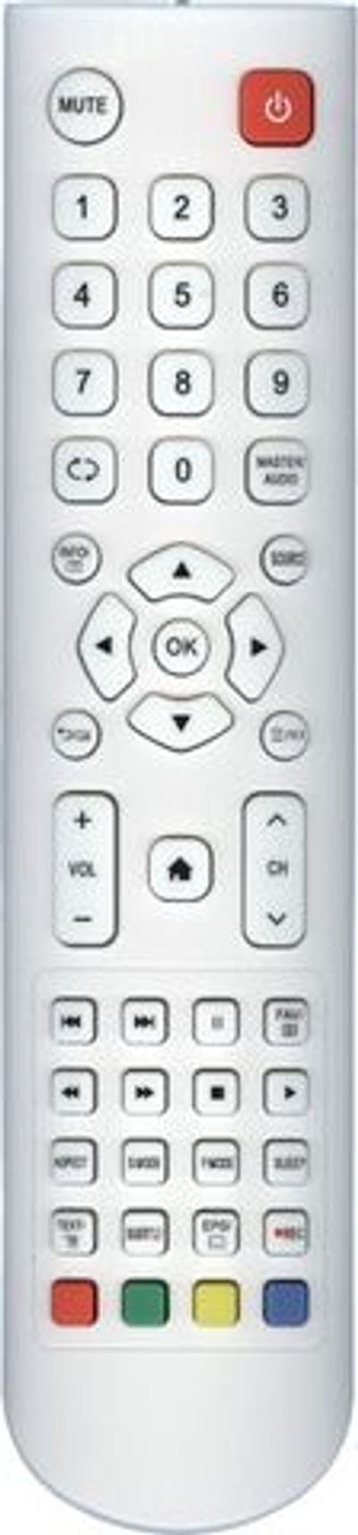 Пульт Telefunken JKT-106B-HOME WHITE