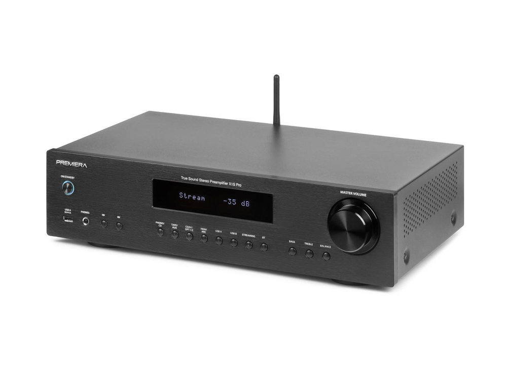 Premiera X1S PRO — предварительный усилитель (предусилитель) с сетевым проигрывателем