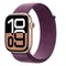 Часы Apple Watch Series 10 46mm Rose Gold Aluminium Case, Sport Loop (Plum)